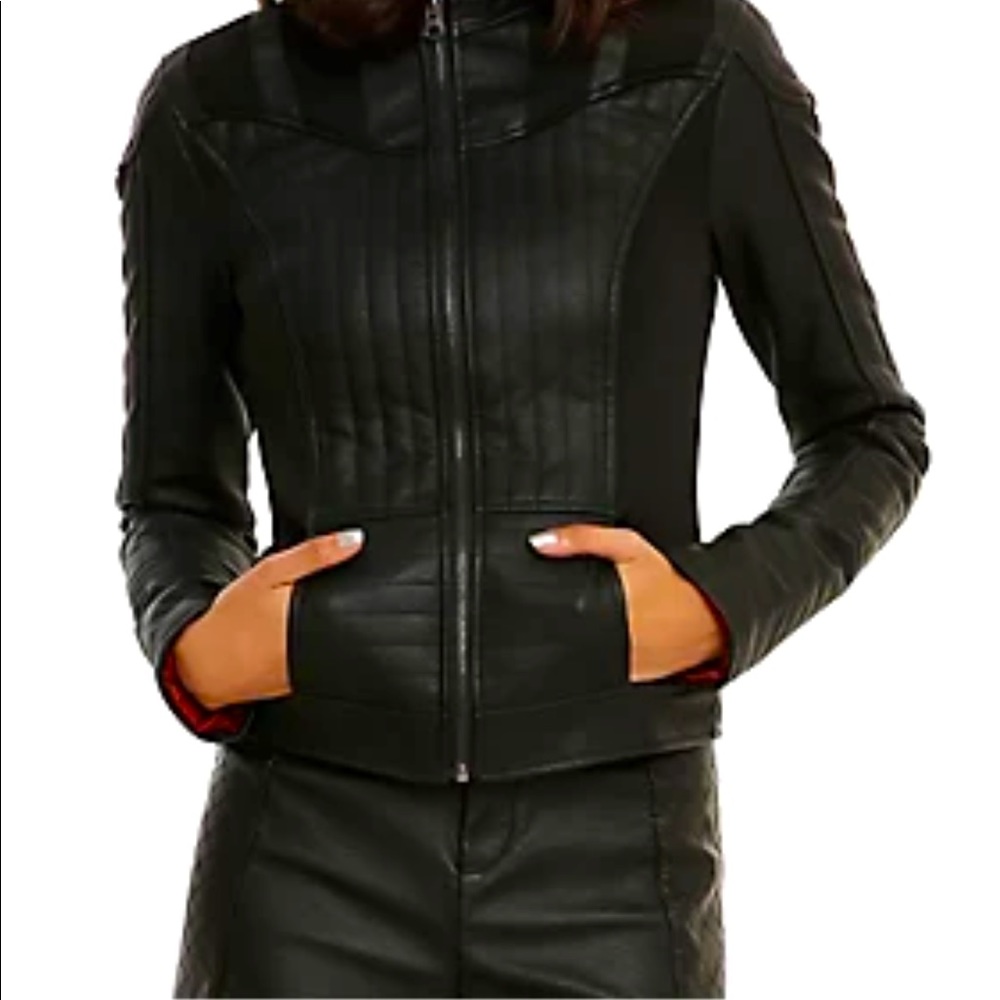 Cool (and sexy!) Vegan Leather Star Wars Jacket